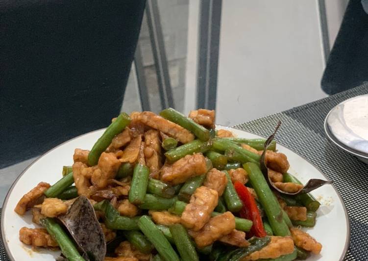 Tumis Tempe Buncis Kecap