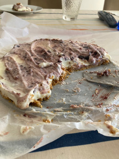 Una foto de Cheesecake sin horno