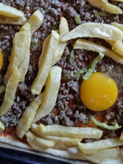 صورة لوصفة فطيرة بحشوة اللحم المفروم والبيض