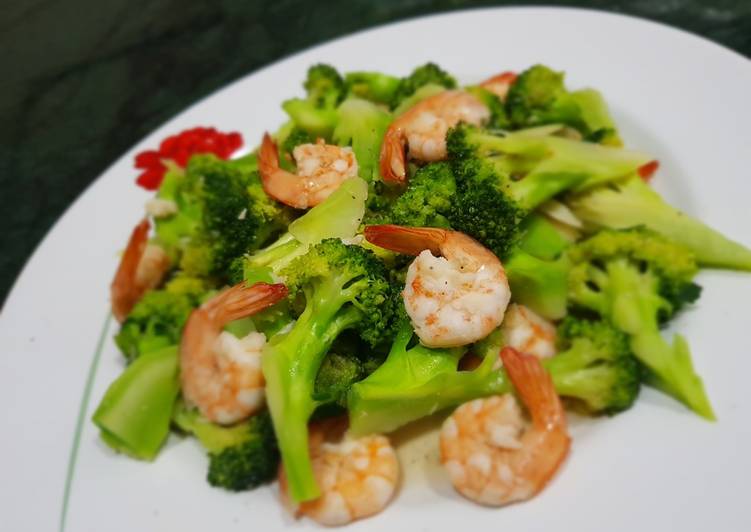 Resep Tumis brokoli udang yang Lezat Sekali