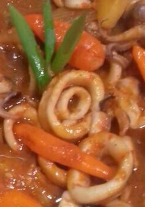 Foto resep Cumi asam manis