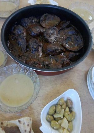 صورة لوصفة طحال خروف بلدي طازج