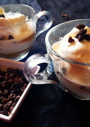 A picture of Italian Affogato Coffee Ice cream.