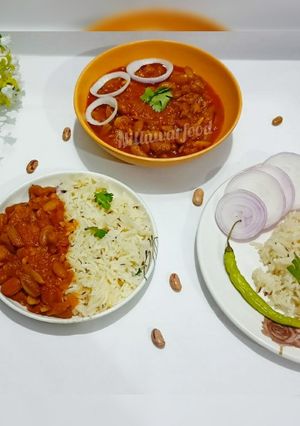 A picture of Rajma recipe / rajma curry.