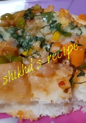 A picture of Peri peri pull out stuffed pav.