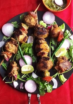 A picture of Tandoori aloo.