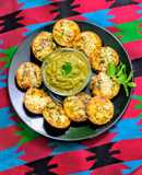 Chaulai(Amaranth leaves) Appam with Chutney(no onion garlic)
