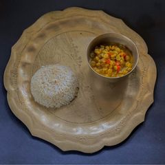 A picture of Bengal Gram Dal Fry.