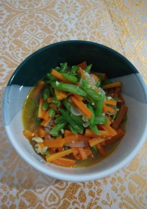 Foto resep Tumis wortel buncis