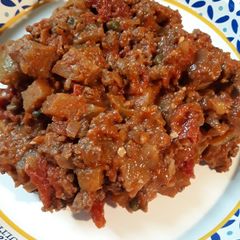 Aubergine Ragout A picture of Aubergine Ragout.