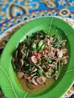Foto resep Tumis kacang panjang bakso