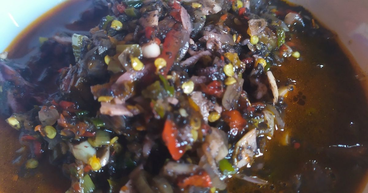 Sambal Tinta Cumi Segar