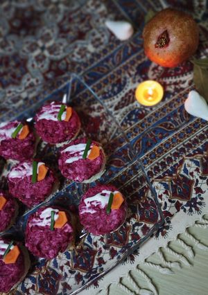 عکسی از دستور مینی راتا مرغ و لبو