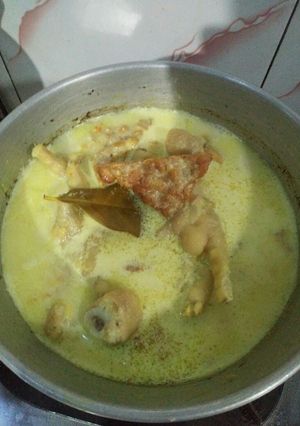 Foto resep Ceker bumbu kuning