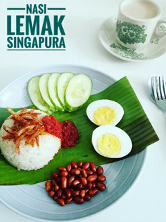 Foto resep Nasi Lemak Singapura