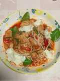 อุด้งพริกแกงเผ็ดไข่ขาว (คลีน~~)