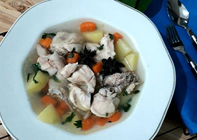 Cara Gampang Menyiapkan Sup Ayam Jahe yang Lezat Sekali