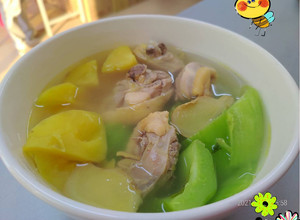 芥菜地瓜雞湯- 增強免疫力又防癌 的食譜成品照片