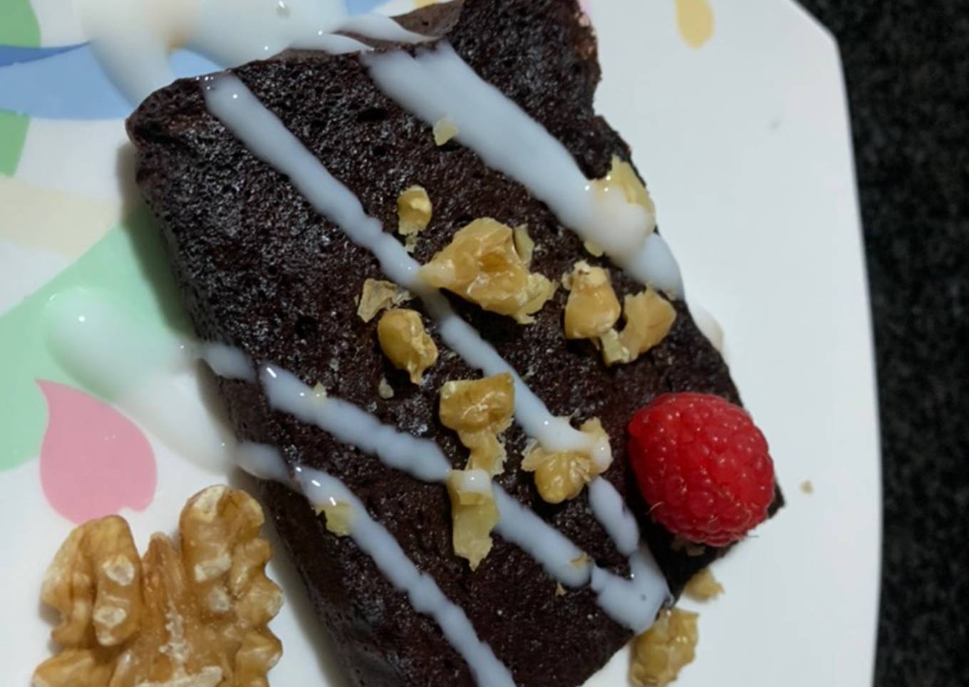 Brownie fit al microondas