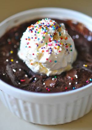 A picture of Microwaved mug Brownie.