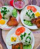 Cơm tấm sườn ốp la