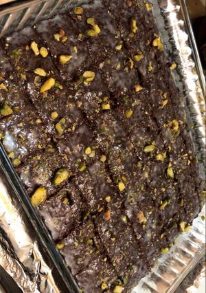 صورة لوصفة بسبوسة الجالكسي 🍫