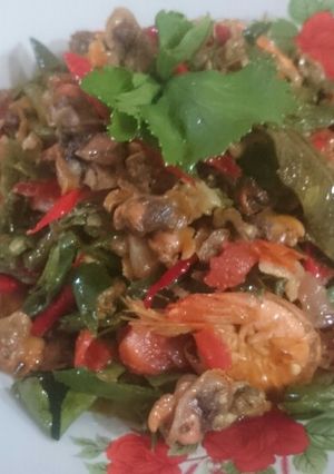 Foto resep Tumis udang campur kerang