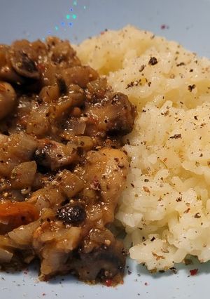 O poză a rețetei Ciuperci cu ghiveci (gluten free).