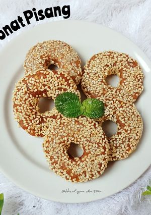 Foto resep Donat Pisang Wijen