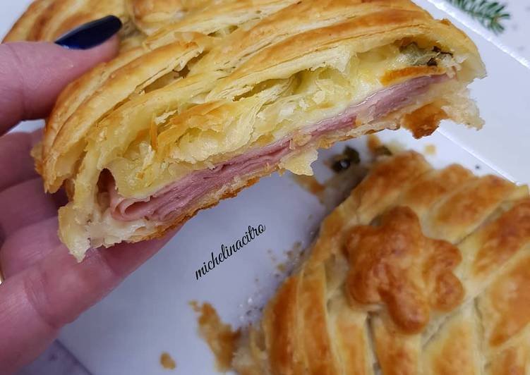 Sfoglia intrecciata salata