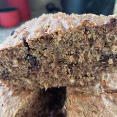 A picture of Budín de coco y harina integral.