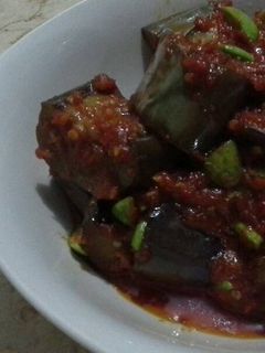 Foto resep Sambal terong pete