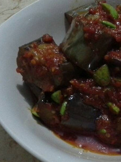 Foto resep Sambal terong pete
