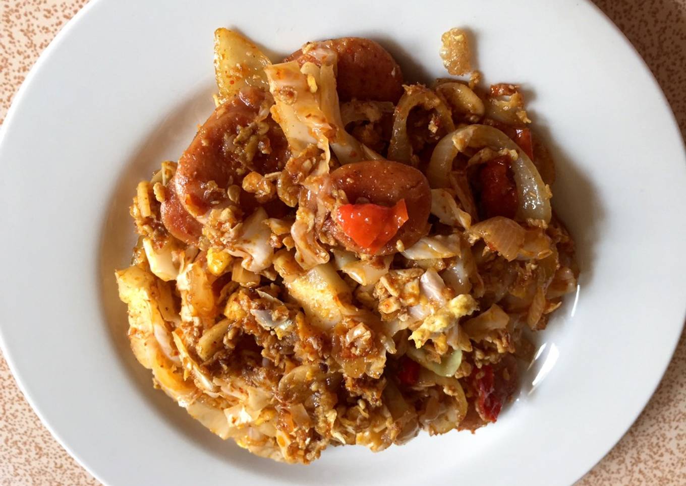 Kubis bakar (tanpa nasi)