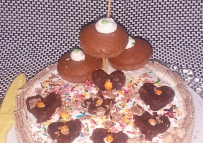 Easiest Way to Make Perfect Brown valvet cake