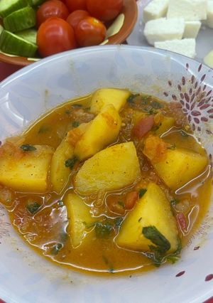 صورة لوصفة بطاطا للفطور او العشاء