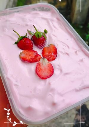Foto resep Es Cream home made simple
