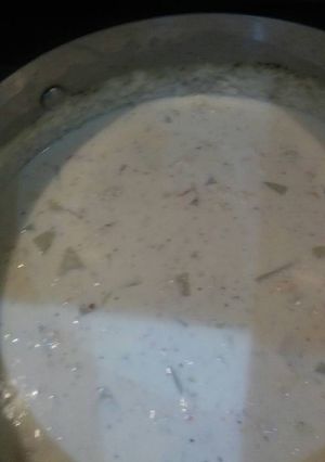 A picture of Lobster Chowder.