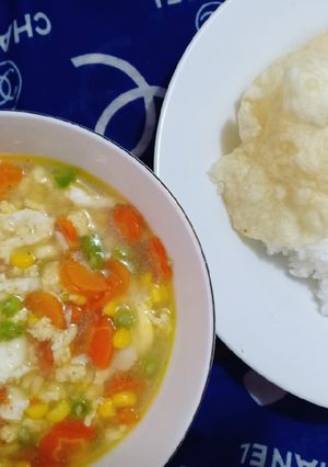 Foto resep Sup telur