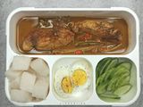 Opor Ayam Diet + Lontong Konnyaku