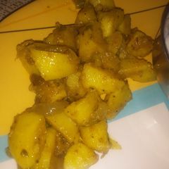 A picture of Dry potato onion.