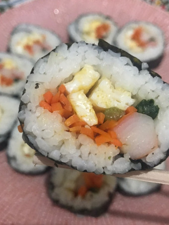 Resep Kimbap (Manfaatin nasi sisa semalam 😁) yang Lezat