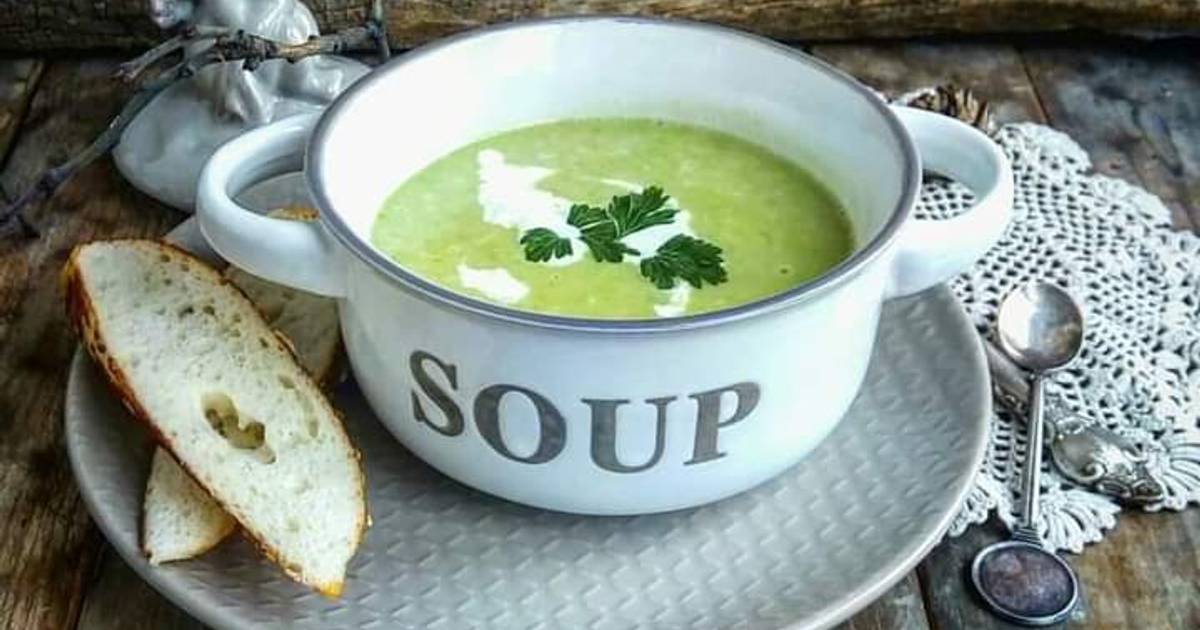 Суп-пюре из зеленого сухого гороха, пошаговый рецепт с фото от автора Евгения Смирнова на ккал