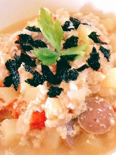 Foto resep PoTo Soup (Potato Tomato Soup) 😝