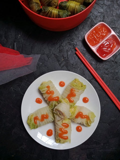 Foto resep Siomay Gulung Sawi