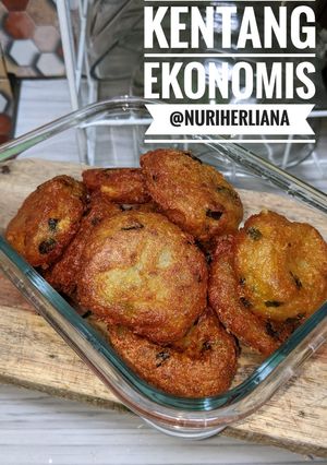 Foto resep Perkedel Kentang Ekonomis Tanpa Telur