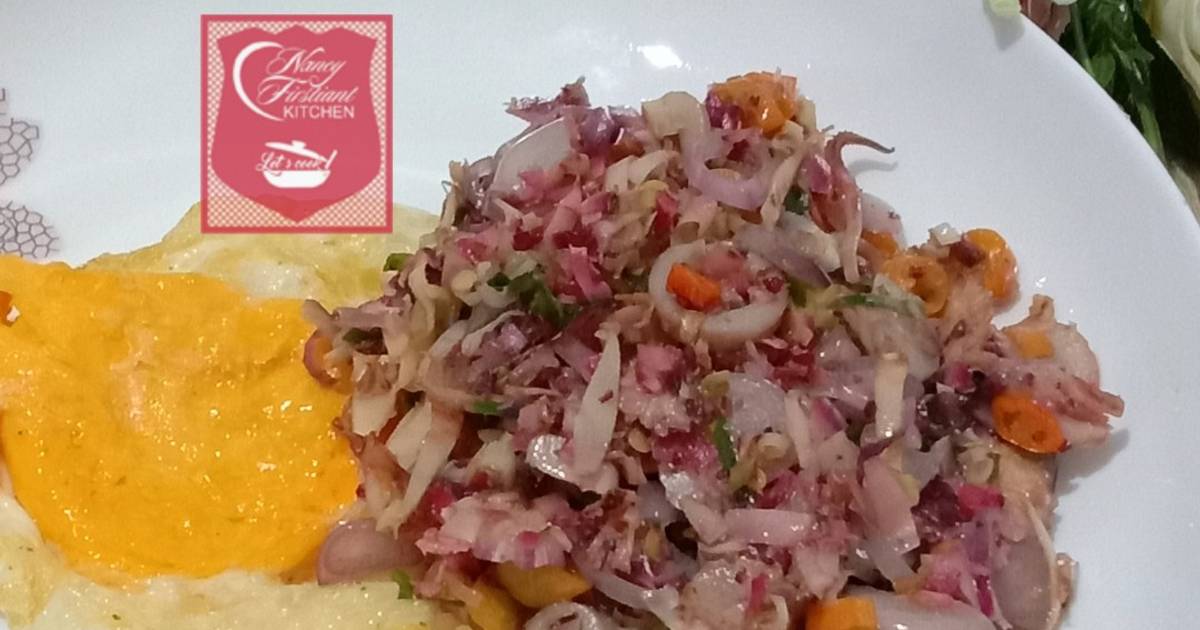 Resep Sambal Matah Khas Bali Dengan Bunga Kecombrang Dan Cumi Asin Mudah dan Praktis Dihidangkan