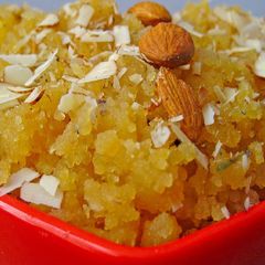 A picture of Moong Halwa (Asoka Halwa).