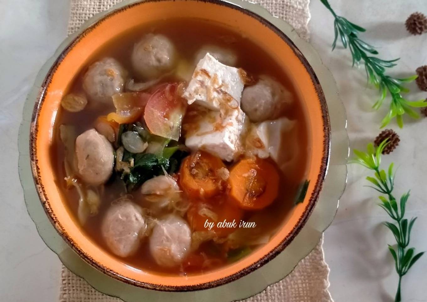 Sop Bakso Tahu