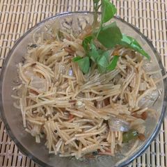 Pressure cooker vermicelli upma A picture of Pressure cooker vermicelli upma.